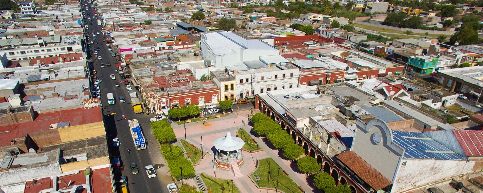 Plaza principal de Ixtlán del Río, Nayarit