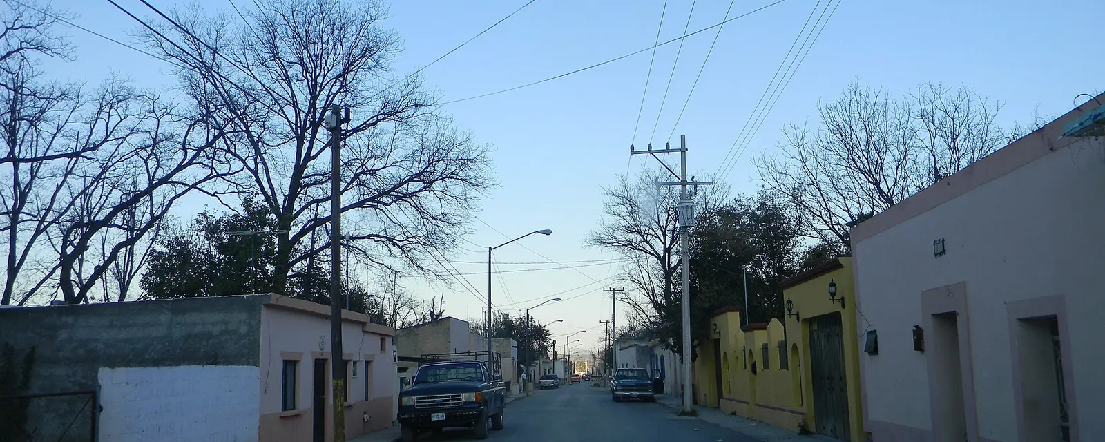 Paisaje de Bustamante entre sierras, Nuevo León