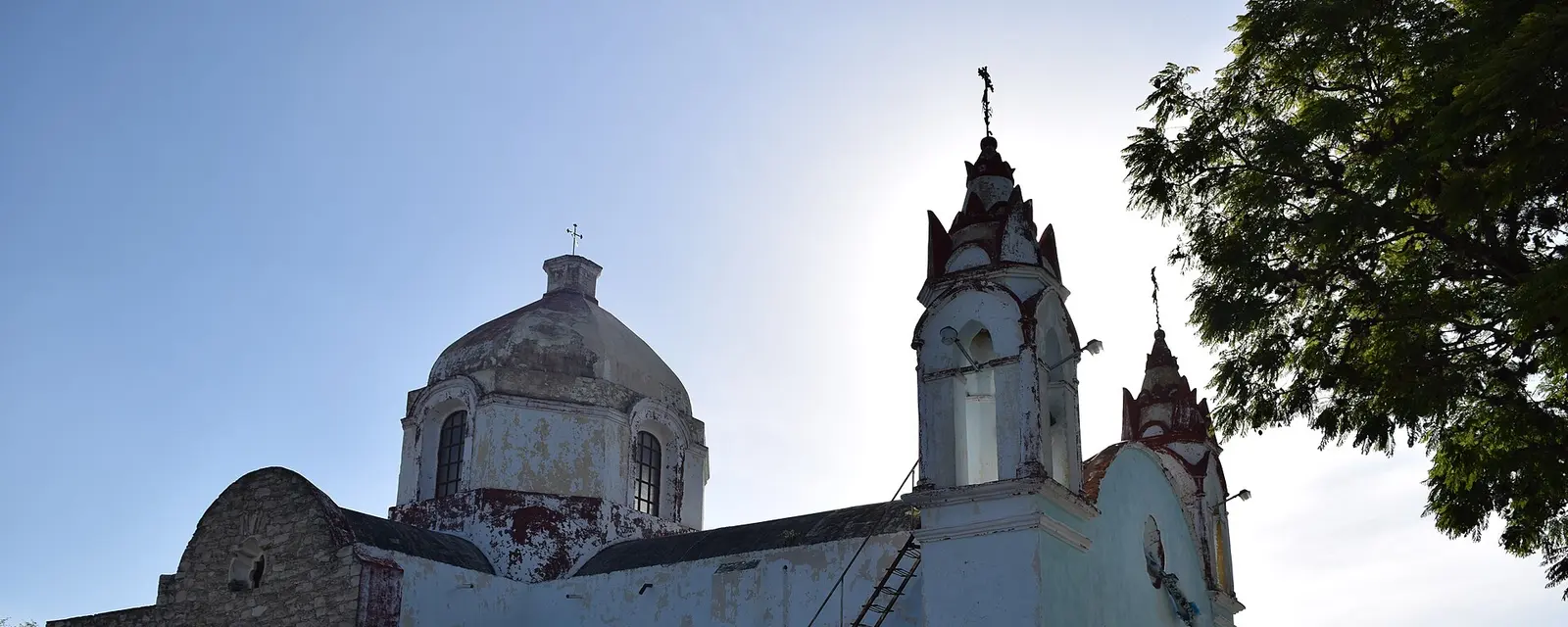 Iglesia del pueblo de Ciudad del Maíz, San Luis Potosí
