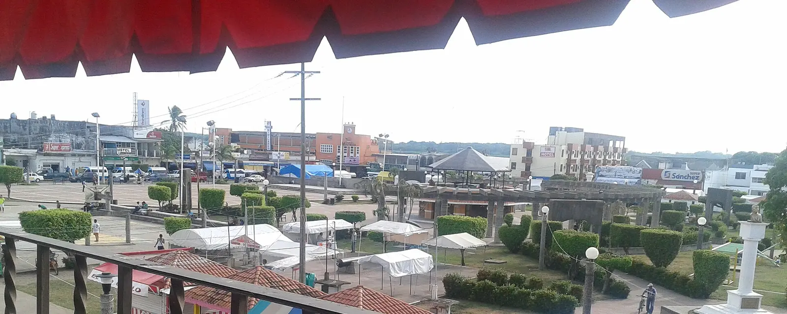 Plaza Cívica de Frontera, en Centla, Tabasco