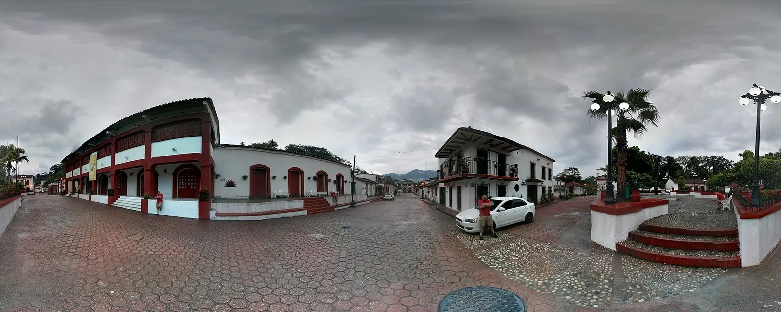 Panorámica de Tapijulapa entre la sierra, Tabasco