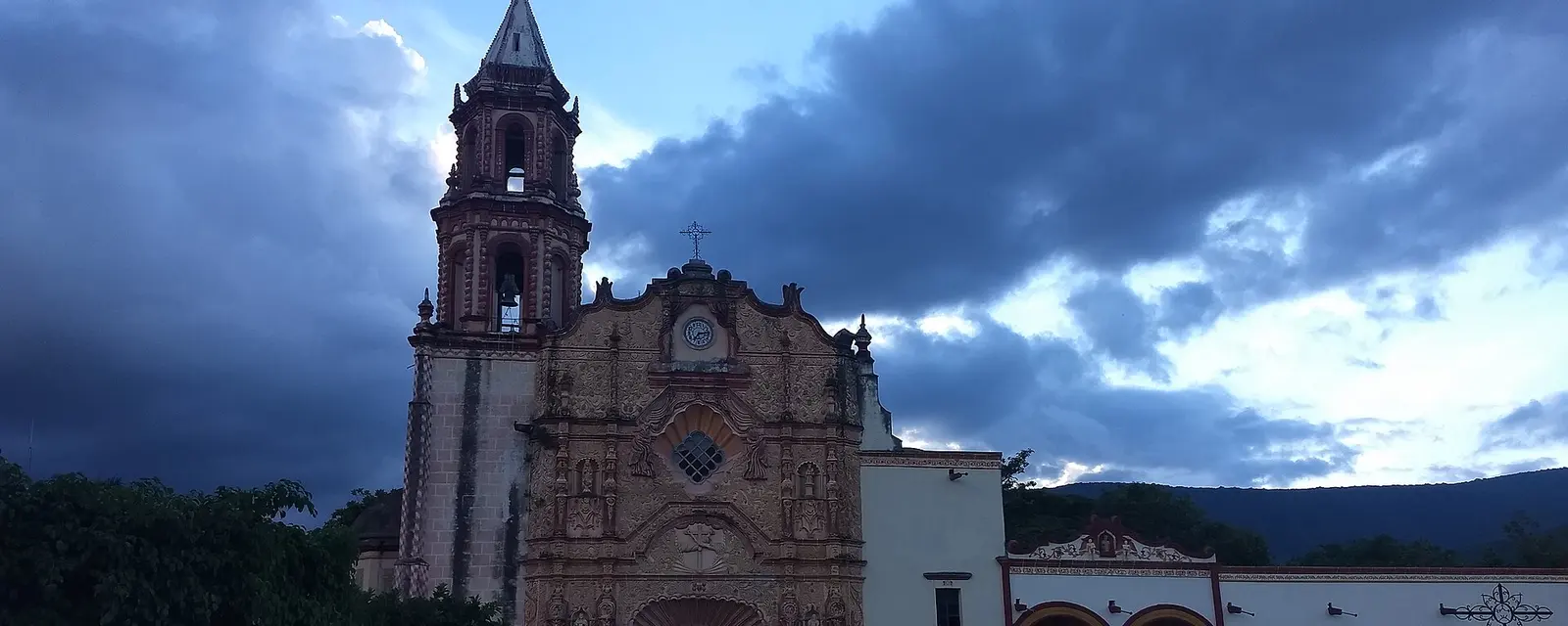 Misión de Jalpan de Serra, en la Sierra Gorda de Querétaro