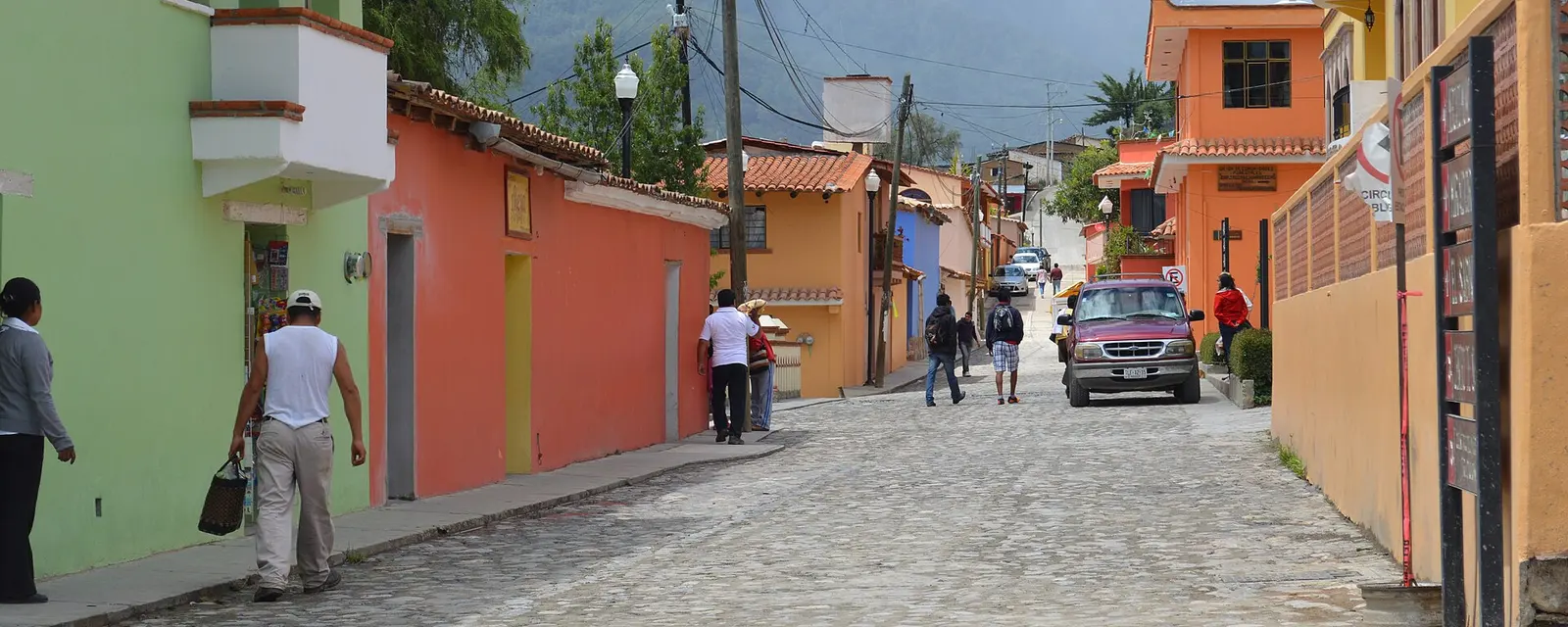 Capulálpam de Méndez en la sierra norte de Oaxaca
