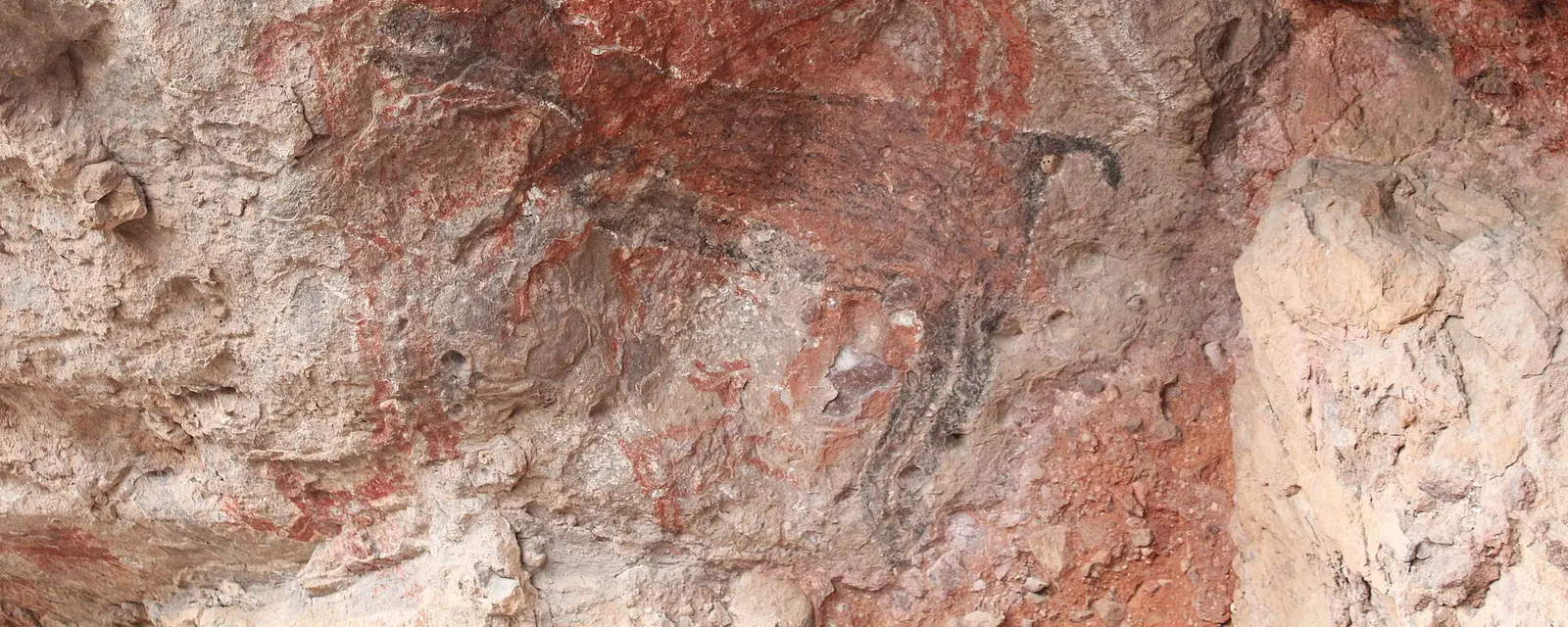 Pinturas rupestres de la cueva El Ratón, en la sierra de San Francisco