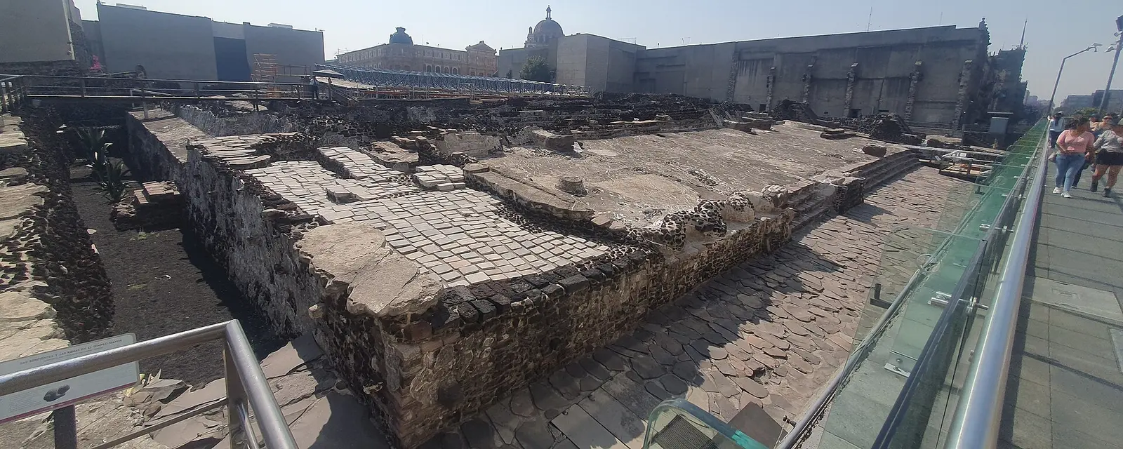 Las fases constructivas del Templo Mayor en el centro histórico de la Ciudad de México