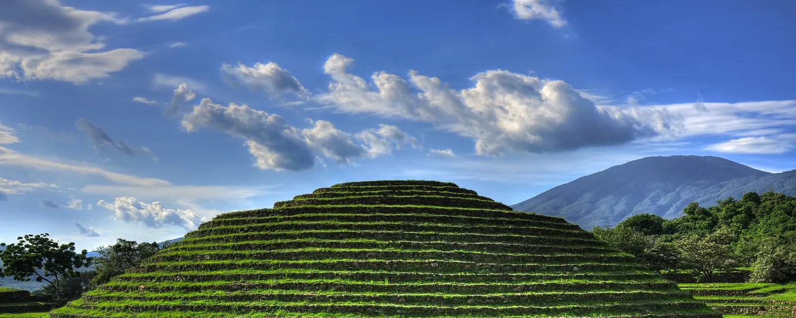 La pirámide circular de los Guachimontones de Teuchitlán